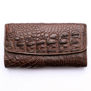 backbone skin crocodile leather ladies wallet