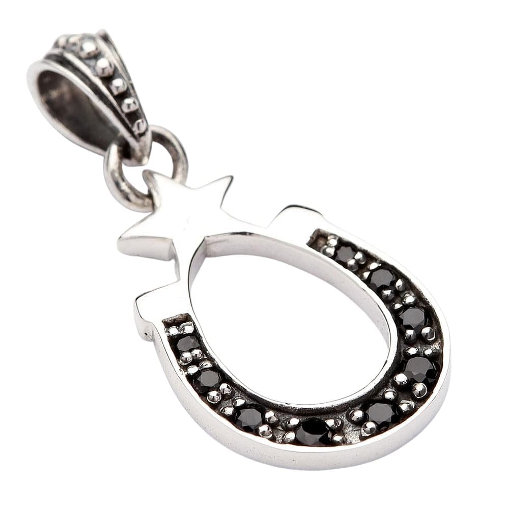 Buy Sterling Silver Multi Horseshoe Necklace Online - KELLY HERD | Horseland