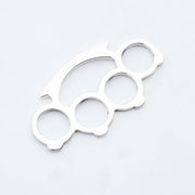 sterling silver knuckle duster pendant