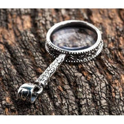 sterling silver Magnifying Glass pendant
