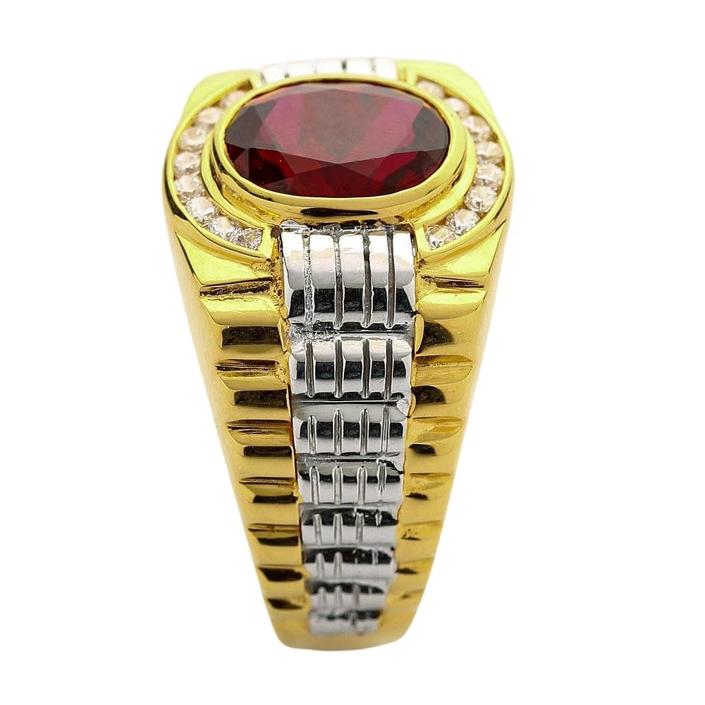 An authentic Rolex Men's 18k Yellow Gold Crown Design Ring. | Ring designs,  Crown design, Rings