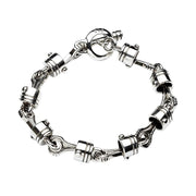 Buy Biker Bracelet For Men Online  Inox Jewelry Tagged silver bracelet   Inox Jewelry India