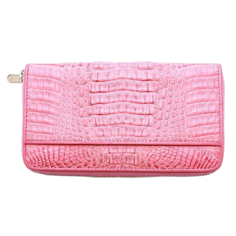 Portefeuille femme en cuir - Arsène - Bleu marine et rose poudre Portefeuille femme en cuir - Arsène - Bleu marine et rose poudre