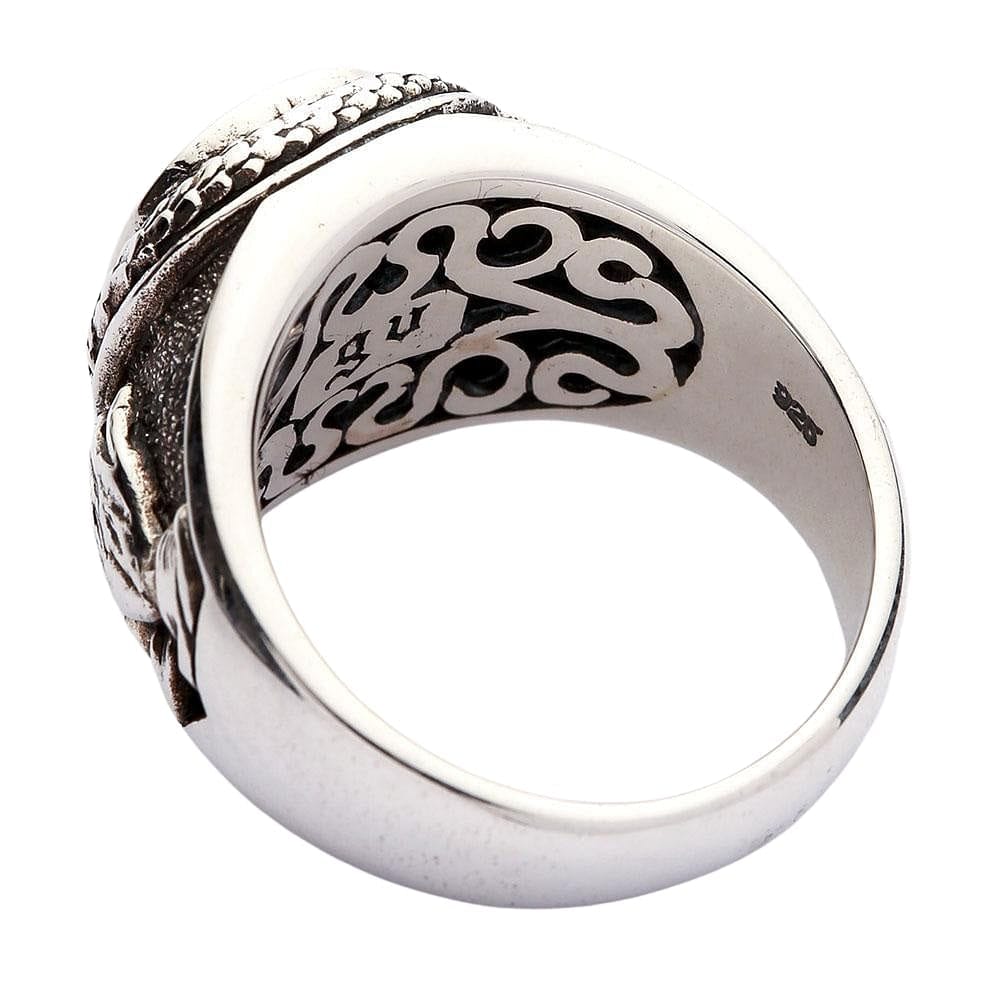 Morning Star Mr045 925 Italy Silver Fashion Mens Ring RMS273 | Shopee  Philippines