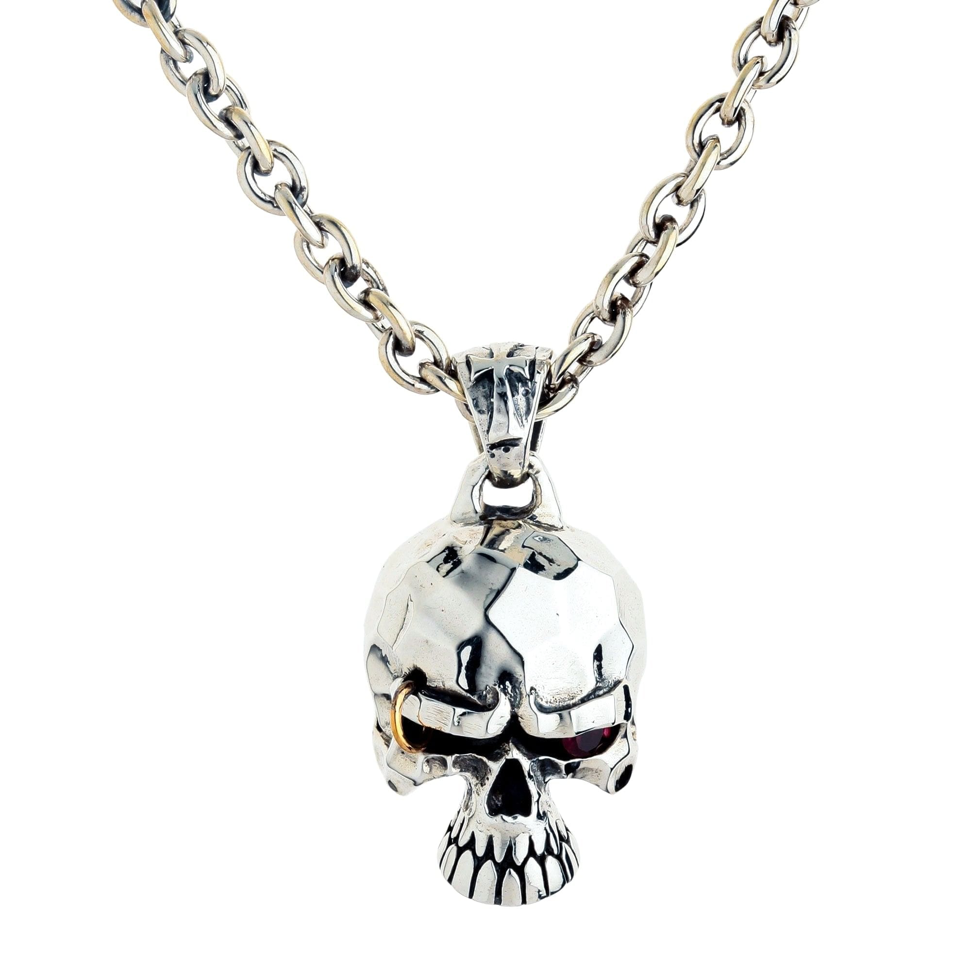 Easy Rider Skull, Biker forever - Anhänger Pendant - Jewelry Onlineshop