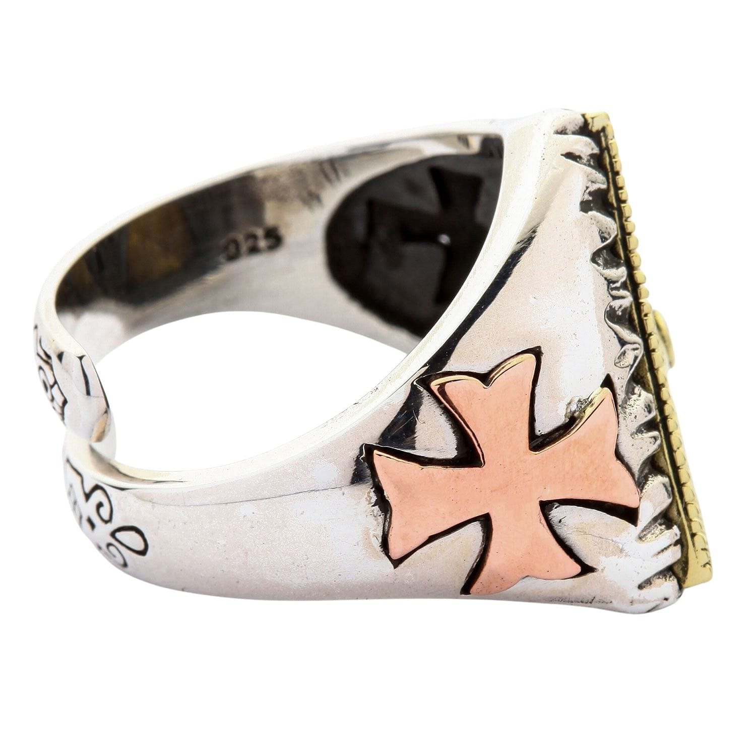 Anello Da Uomo In Argento Sterling Fatto A Mano Con Occhio Della Provvidenza, Anello Da Uomo In Argento Con Simbolo Illimunati, Gioielli Occhio Della Provvidenza, Anello Unico, Anello Per Uomo - Foto 10