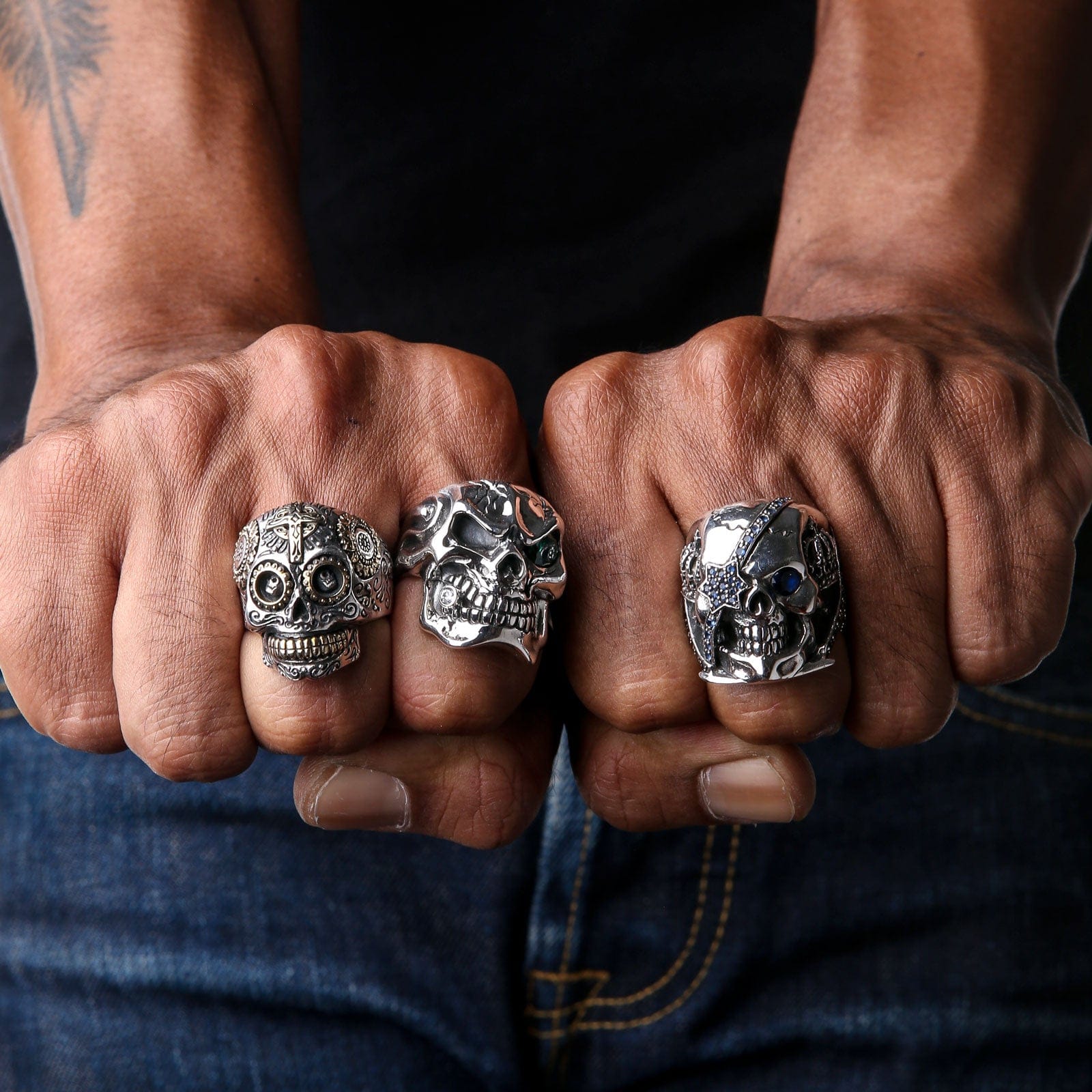 Custom Skull Rings | Deadringer Jewelry