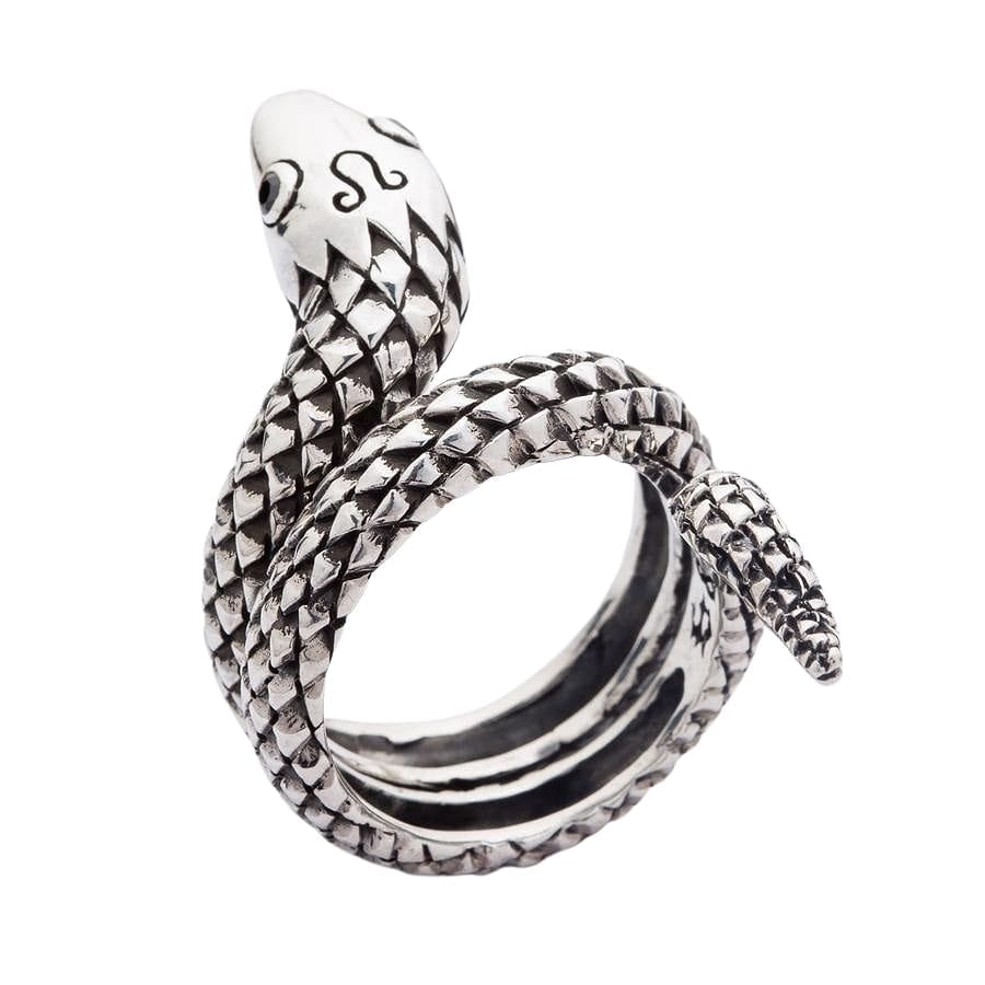 Sylvie Corbelin Initiee Snake Ring - Sterling Silver - Rings - Broken  English Jewelry – Broken English Jewelry