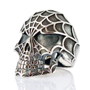 sterling silver spiderman ring