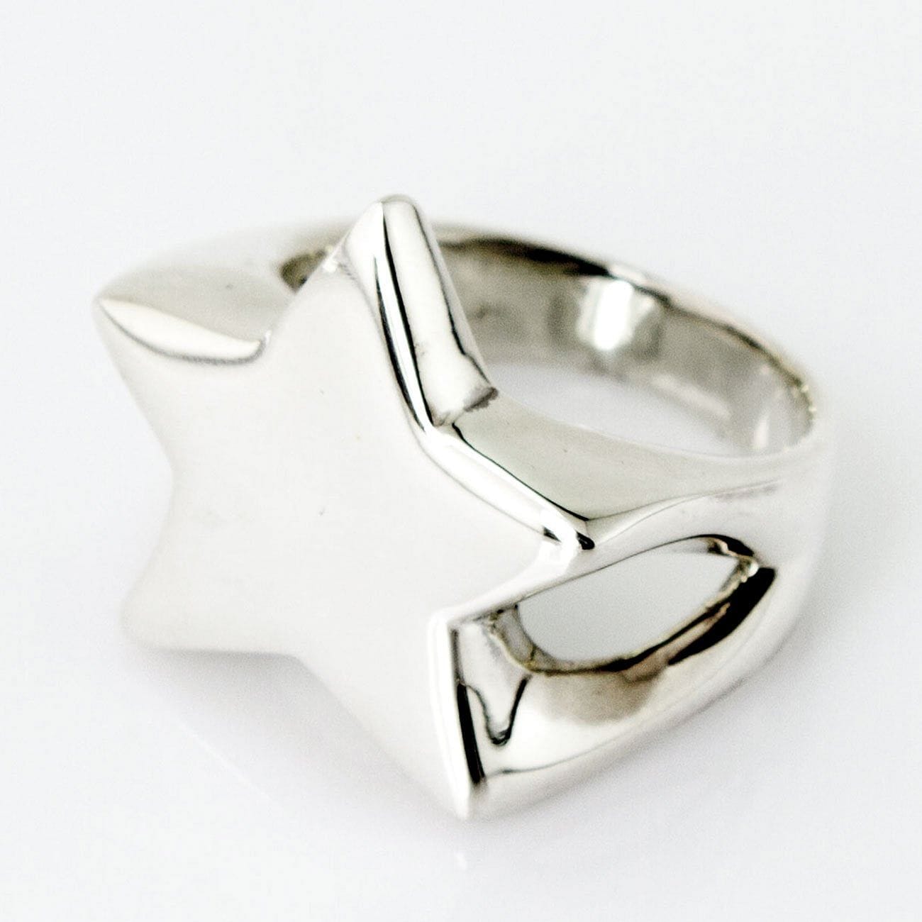 Star Sterling Silver Ring