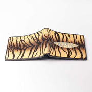 tiger design stingray skin wallet
